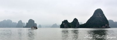 scenic route around Ha Long Bay, Vietnam 
