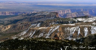 Saddle Mtn, Boundary Ridge, Desert Facade, Navajo Indian Reservation,  Grand Canyon National Park, Arizona 