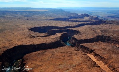  Glen Canyon, Ferry Swale Canyon, Colorado River, Horseshoe Bend, Marble Canyon, Arizona 