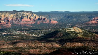 On Final to Sedona Airport Arizona  