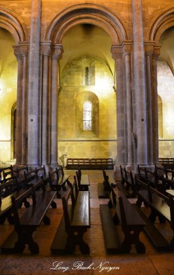 Benches, Lisbon Cathedral, Portugal 