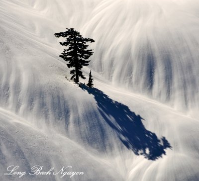 Me and My Shadow, Mount Lennox, Cascade Mountains, Washington 