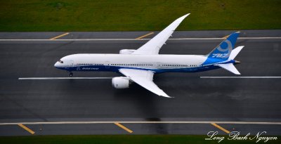 Boeing 787-9 Dreamliner, N789FT, Boeing Field, Seattle, Washington  