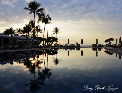 Reflection, Four Seasons Hotel, Big Island, Hawaii  
