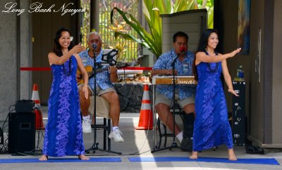 Hula Dancers, Airport Greeters, Kona Airport,  Big Island, Hawaii  