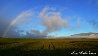 Rainbow over Waimea, Big Island, Hawaii