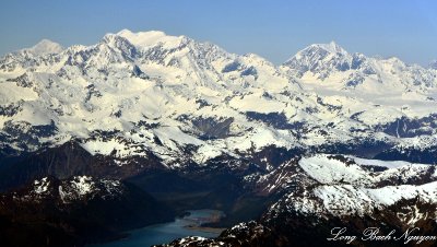 Mt La Perouse, East Crillon, Mt Bertha, Glacier Bay National Mounument and Preserve, Alaska  