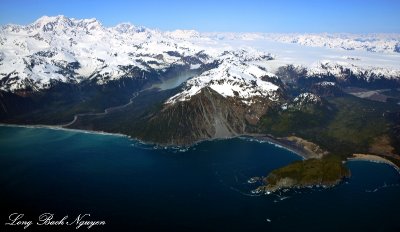 Mt La Perouse, Mt Bertha, Brady Glacier, Palma Bay, Glacier Bay National Park, Alaska  