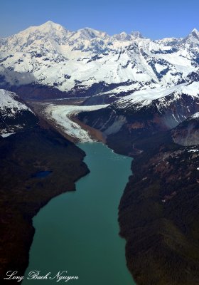 Crillon Lake, South Crillon Glacier, Mt Salisbury, Glacier Bay National Park, Alaska 