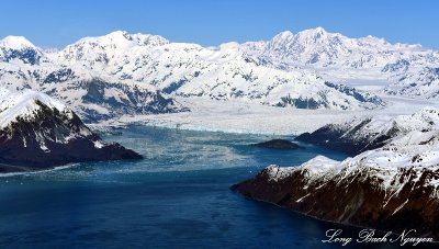 Disenchantment Bay, Hubbard Glacier, Mt Hubbard, Wrangell-Saint Elias National Park, Alaska  