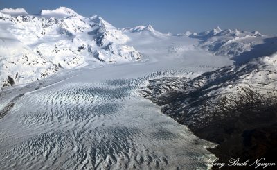Lake George Glacier, Chugach Mountains, Alaska  