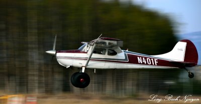 N401F, Cessna 170, Lake Hood Airport, Anchorage, Alaska 