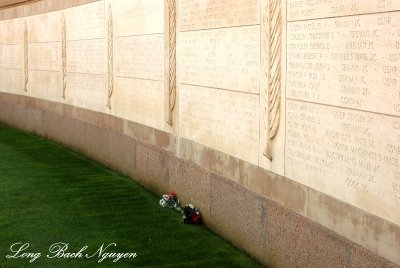 Wall of Missing, Normandy American Cemetery, Colleville-sur-Mer, Fance  
