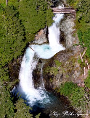 Ohanapecosh River Falls, Eastside Trail, Cascade Mountains, Washington 