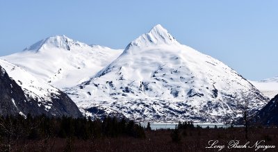Shakespeare Glacier, Baird Peak, Burns Glacier, Portage Lake, Portage, Alaska  