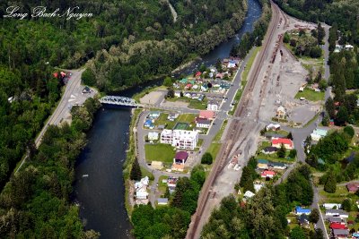 Town of Skykomish, South Fork Skykomish River, Washington State 