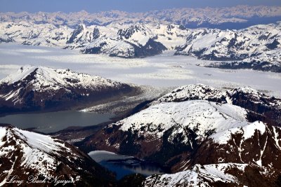  South Deception Lake, North Deception Lake, Brady Glacier, Threesome Mountain, Glacier Bay National Park, Alaska