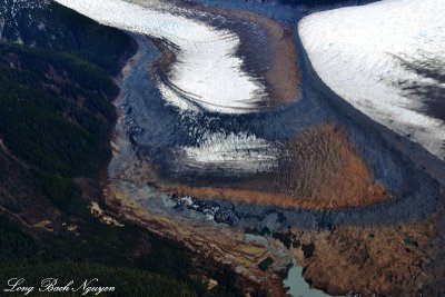 Terminal Moraine, Dagelet River, Mount Crillon, Glacier Bay National Park, Alaska  