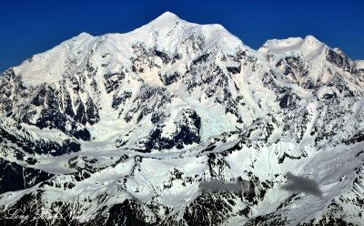 Mount Fairweather, Mount Tlinglt, Fairweather Range, Glacier Bay National Park, Alaska  