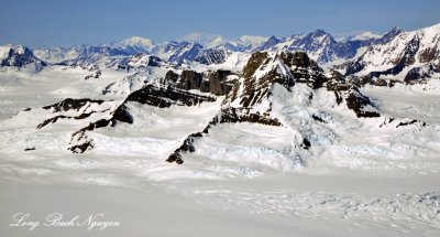 Yahtse Glacier, Saint Elias Mountians, Wrangell-Saint Elias National Park, Alaska