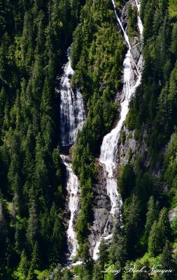 Little Derrick Lake falls,Preacher Mountain  Cascade Mountains  Washington  