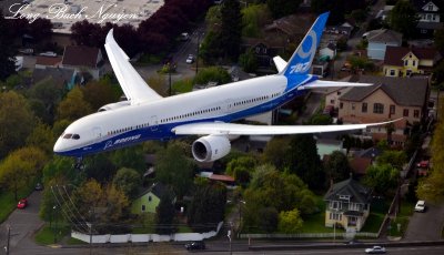 Boeing 787-9 Dreamliner, Georgetown, Seattle, Washington  