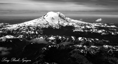 Mount Rainier, Crystal Mountain Ski Area, Cascade Mountains, Washington State 
