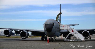 KC-135R, 166th Air Refueling Sq, 121st Air Refueling Wing, Ohio Air National Guard, At Clay Lacy Aviation, Seattle