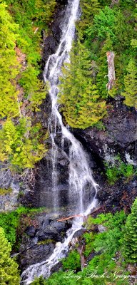 waterfalls,  South Side of Mt Index, Washington  