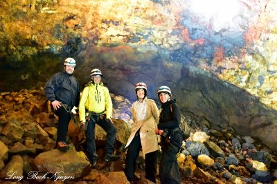 Alf,Volcano Guide, Katherine, Nancy, Inside the Volcano Tour, Iceland 