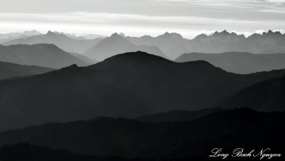 Cascade Mountains from Eastern Washington  