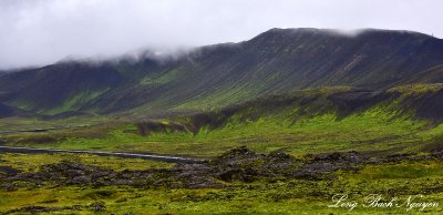 Blafjoll Mountain and landscape, Iceland  