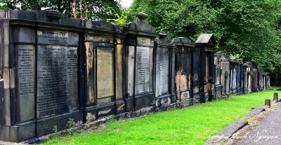 The Parish Church of St Cuthbert Cemetery Scotland UK   