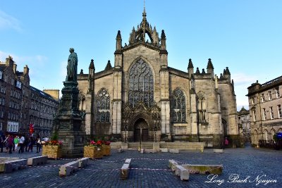 St Giles Cathedral Edinburgh UK  