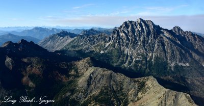 Mount Stuart, Sherpa Peak, Stuart Range, Cascade Mountains, Washington  