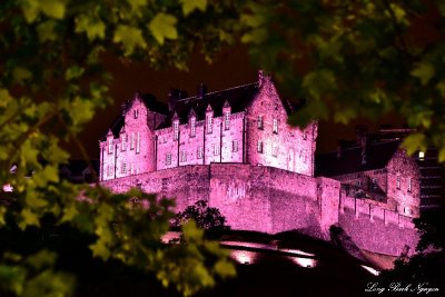 Edinburgh Castle at Night Edinburgh Scotland UK 