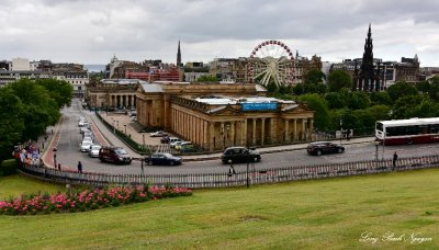 Scottish National Gallery Scott Monument The Mound Edinburgh UK 