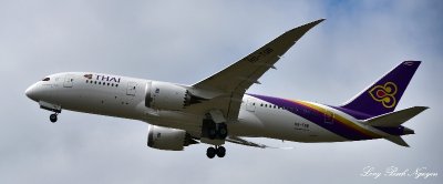 Thai Airlines Boeing 787-8 Departed Boeing Field Seattle  