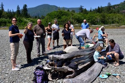 BOPA Picnic at Nahmint Lake Vancouver Island Canada 