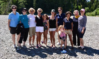 Ladies of BOPA 2014 Nahmint Lake Vancouver Island Canada 
