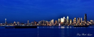 Seattle at Blue Hours  