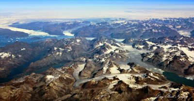 Karale Glacier Helheimfjord Greenland 