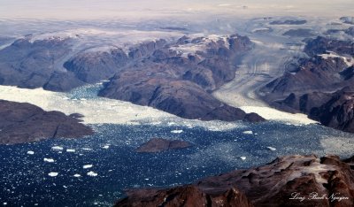 Helheimfjord Helheim Glacier Fenris Glacier Schweizerland Greenland 