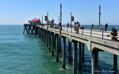 Quite Moment on Huntington Pier  