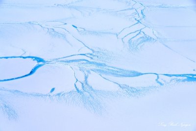 Rivers of Melting Glaicer Greenland  