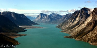 Grand Scale of Sondre Stromfjord Greenland  