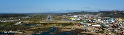 Iqaluit Airport, City of Iqaluit, Frobischer Bay, Nunavut, Baffin Island, Canada