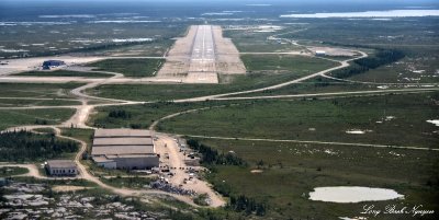 Churchill Airport Hudson Bay Canada  