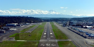 Boeing Field King County International Airport Seattle Washington 