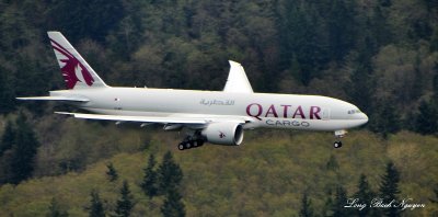 QATAR Cargo Boeing 777 Paine Field Everett Washington  